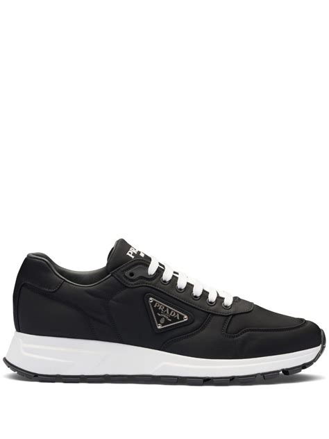 prada logo nylon sneakers|prada re nylon sneakers.